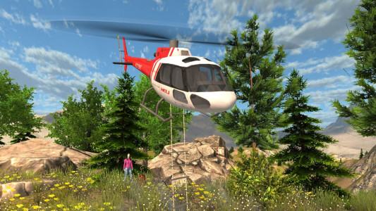 اسکرین شات بازی Helicopter Rescue Simulator 2