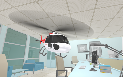 اسکرین شات بازی Helicopter RC Flying Simulator 2