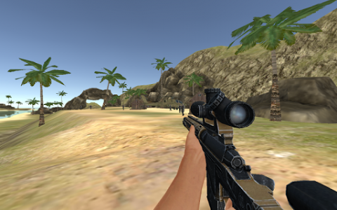 اسکرین شات بازی Sniper Commando Island Assault 1