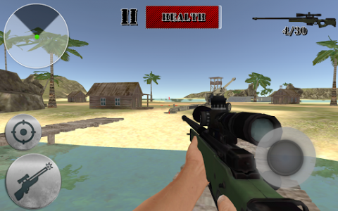 اسکرین شات بازی Sniper Commando Island Assault 6