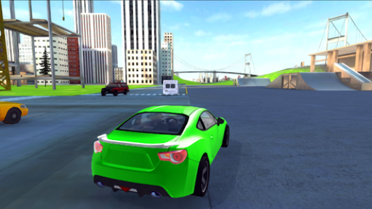 اسکرین شات بازی Real Car Driving Simulator 4