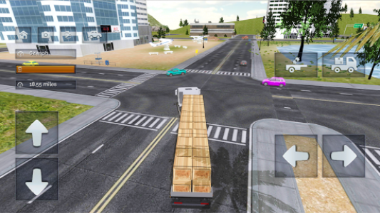 اسکرین شات بازی Offroad Construction Truck Driving 3