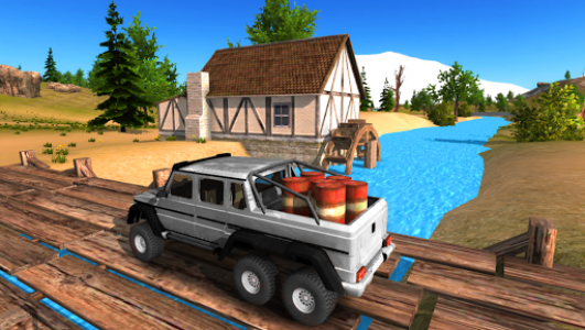 اسکرین شات بازی 6x6 Offroad Truck Driving Simulator 1