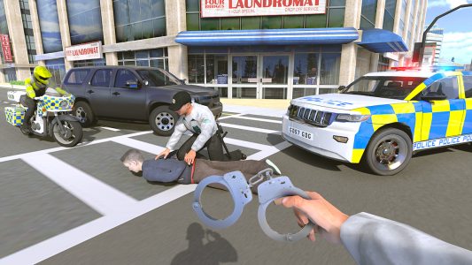 اسکرین شات بازی Police Car Driving Motorbike 3