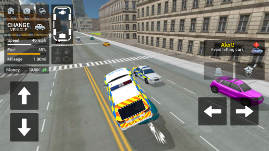 اسکرین شات 5 بازی Police Car Driving Motorbike