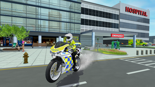 اسکرین شات بازی Police Car Driving Motorbike 7