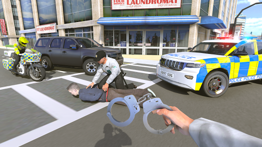 اسکرین شات 3 بازی Police Car Driving Motorbike