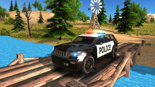 اسکرین شات بازی Police Car Driving Offroad 4