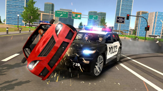 اسکرین شات 3 بازی Police Car Chase Cop Simulator