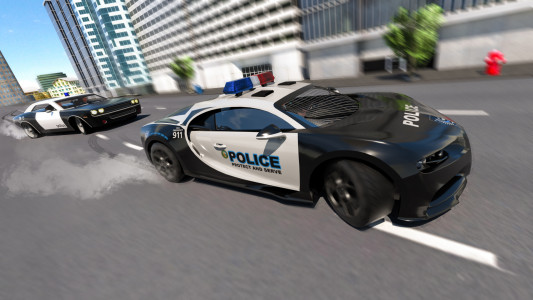 اسکرین شات بازی Police Car Drift Simulator 2