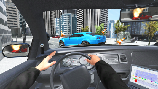 اسکرین شات بازی Police Car Drift Simulator 5