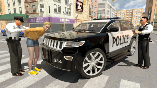اسکرین شات 2 بازی Police Chase Cop Car Driver