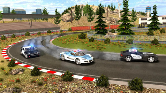 اسکرین شات بازی Police Drift Car Driving Simulator 4