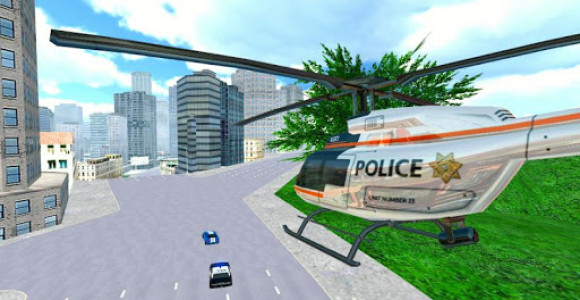 اسکرین شات بازی Police Helicopter City Flying 4