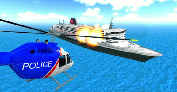 اسکرین شات بازی Police Helicopter City Flying 6
