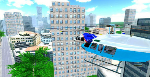 اسکرین شات بازی Police Helicopter City Flying 8