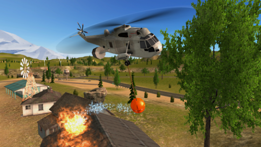 اسکرین شات بازی Police Helicopter Flying Simulator 4
