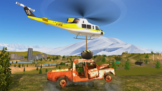 اسکرین شات بازی Police Helicopter Flying Simulator 2