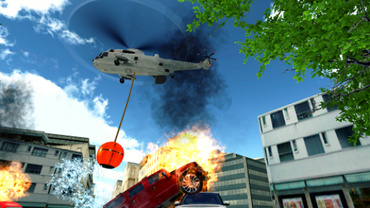 اسکرین شات بازی Police Helicopter Simulator 4
