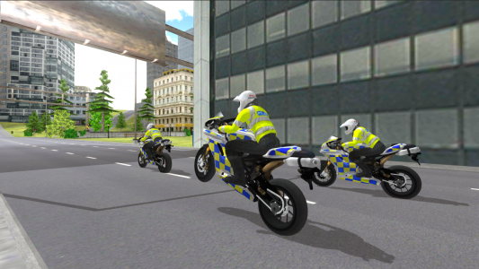 اسکرین شات بازی Police Motorbike Simulator 3D 2