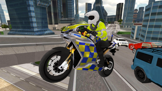 اسکرین شات بازی Police Motorbike Simulator 3D 1