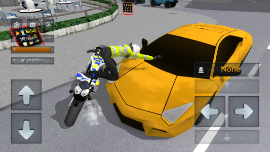 اسکرین شات 3 بازی Police Motorbike Simulator 3D