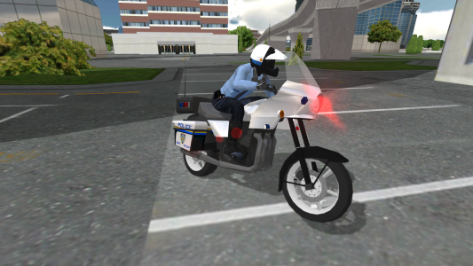 اسکرین شات بازی Police Motorbike Simulator 3D 7