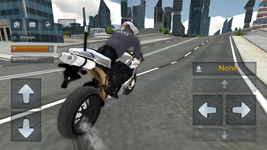 اسکرین شات بازی Police Motorbike Simulator 3D 6