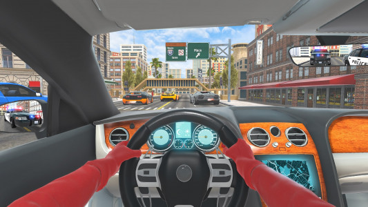 اسکرین شات بازی Street Racing Car Driver 4