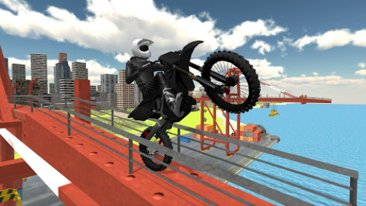 اسکرین شات بازی Stunt Bike Racing Simulator 5