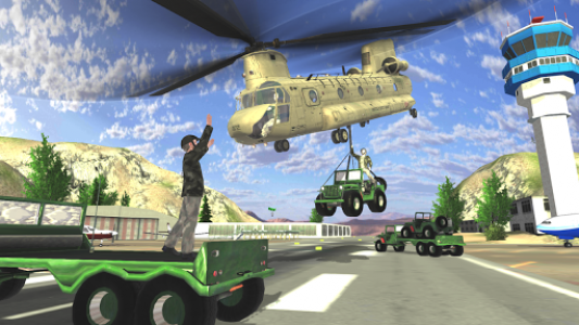 اسکرین شات بازی Army Helicopter Flying Simulator 3