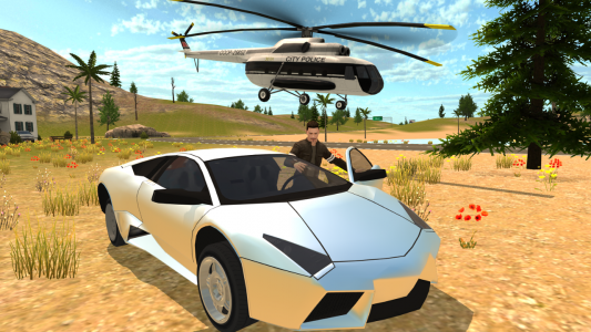 اسکرین شات بازی Helicopter Flying Car Driving 6