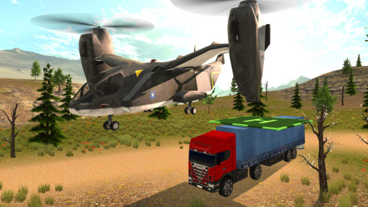اسکرین شات بازی Helicopter Flying Car Driving 7