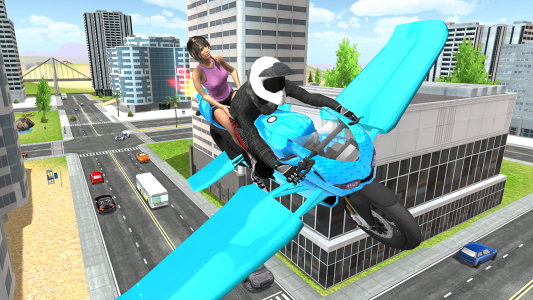 اسکرین شات 8 بازی Flying Motorbike Simulator