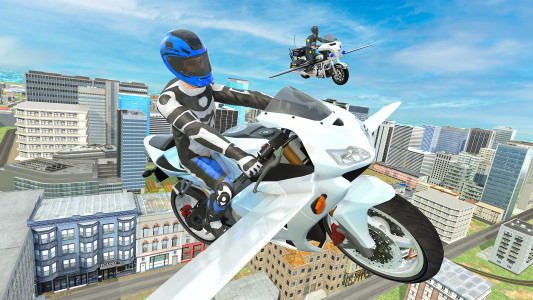 اسکرین شات 7 بازی Flying Motorbike Simulator