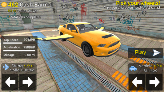 اسکرین شات بازی Flying Car Transport Simulator 2