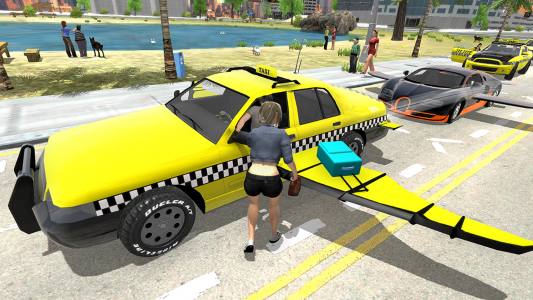 اسکرین شات بازی Flying Car Transport Simulator 7