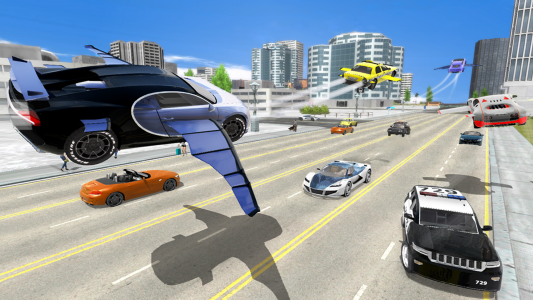 اسکرین شات بازی Flying Car Transport Simulator 8