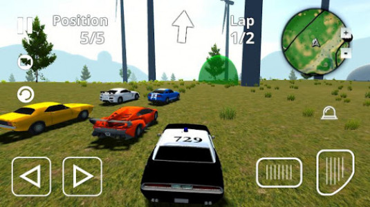 اسکرین شات بازی Police Car Driving Training 2