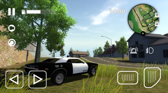اسکرین شات بازی Police Car Driving Training 1