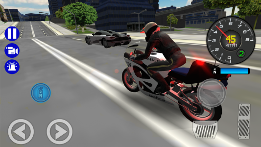 اسکرین شات بازی Police Bike City Simulator 4