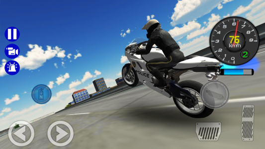 اسکرین شات بازی Police Bike City Simulator 2
