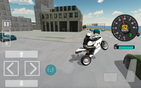 اسکرین شات بازی Police Motorbike Driving 1