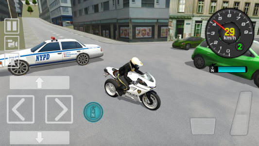 اسکرین شات بازی Police Motorbike Driving 4