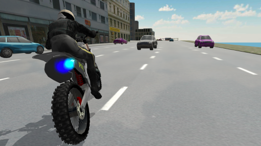 اسکرین شات بازی Police Motorbike Driving 7