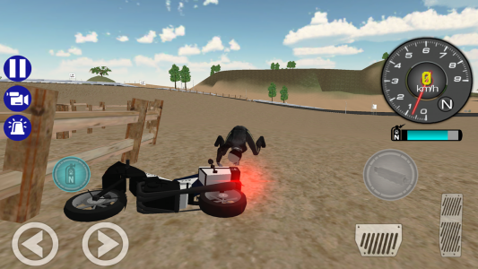 اسکرین شات 6 بازی Police Motorbike Road Rider