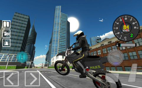 اسکرین شات بازی Police Bike City Driving 2