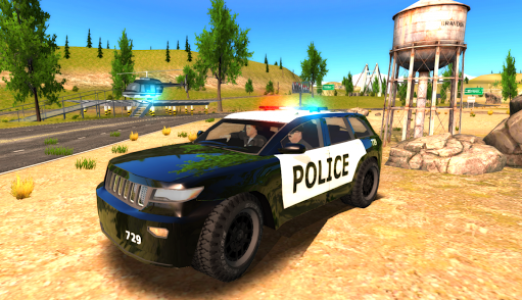 اسکرین شات بازی Crime City Police Car Driver 1