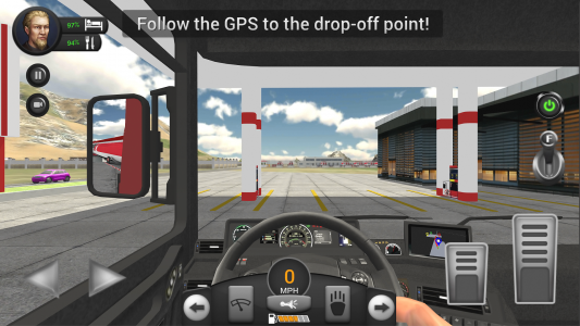 اسکرین شات بازی Real Truck Driving Simulator 7