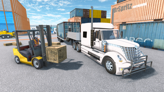 اسکرین شات بازی Truck Driving Simulator 4